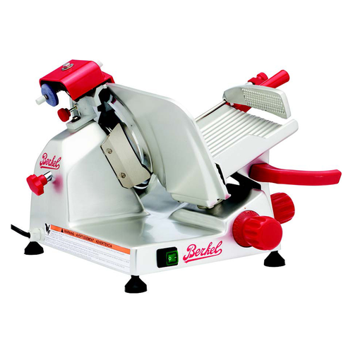 Berkel B9-SLC 9" Manual Gravity Feed Medium Duty Meat Slicer With Built-in Sharpener