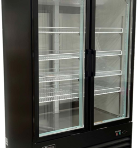 EFI C2P-48GDVCX 48" 2 Swing Door Glass Refrigerator Merchandiser