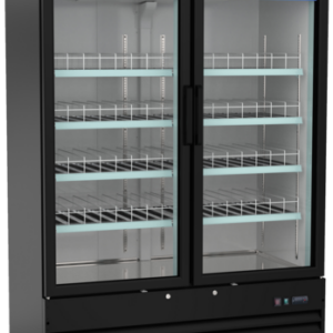EFI C2Z-54GDVCX 54" 2 Swing Door Glass Refrigerator Merchandiser