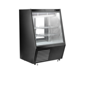 EFI CDCBS-36 36" Straight Glass 2 Door Floor Refrigerated Deli Case