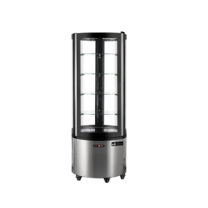 EFI CGRM-2771 27" Round Glass Floor Refrigerated Bakery Case