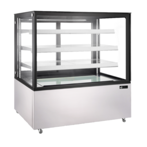 EFI CGSM-3756 37" Straight Glass Floor Refrigerated Bakery Case