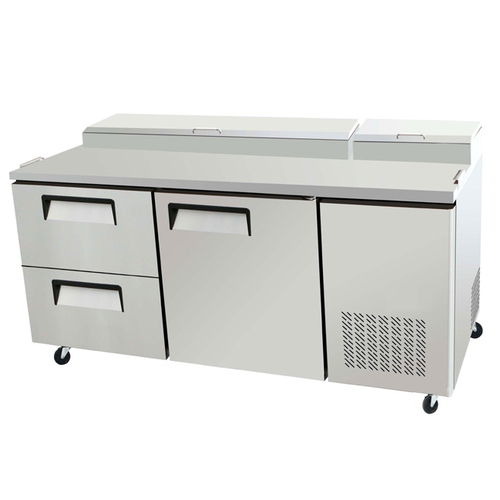 EFI CPDW2-67VC 67" 1-Door Pizza Prep Refrigerator