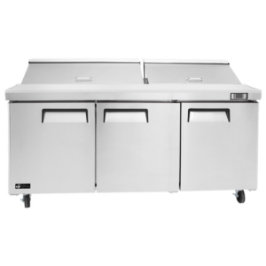 EFI CSDR3-72VC 72" 3-Door Sandwich Prep Refrigerator