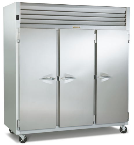 Traulsen G30010 77" 3-Door Solid Reach-In Refrigerator