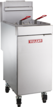 Vulcan LG400 Commercial Gas Floor Fryer 50 lb — Liquid Propane